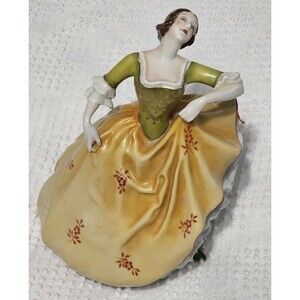 Ceramics Art Deco Rosenthal German Porcelain Rococo Dancer Figurine